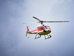 Luxury private helicopter flight with Aerocaribe, aerial view of Costa Rica landscape